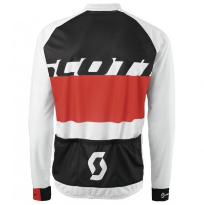 Scott RC Team Long Sleeve Full Zip Mens Jersey - White - XXL - back.jpg